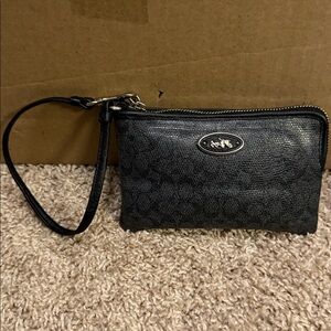 Vintage Coach Leather Wristlet